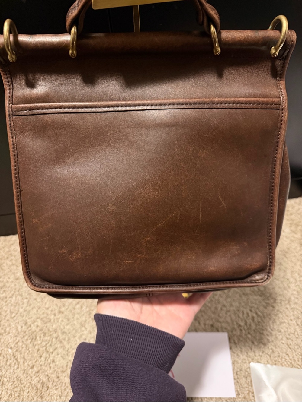 Vintage Coach Willis style number 9927 in mahogany - Picture 4 of 14